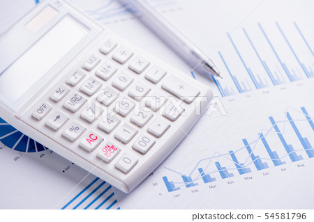 Calculator report white indigo financial calculator financial keisanki finance 54581796