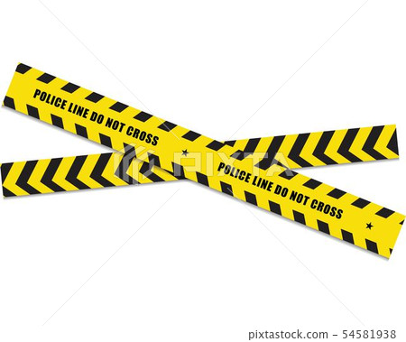 police line icon design ilustration police line icon design ilustration 54581938