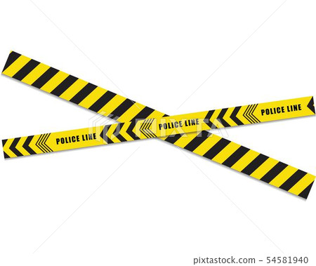 police line icon design ilustration police line icon design ilustration 54581940