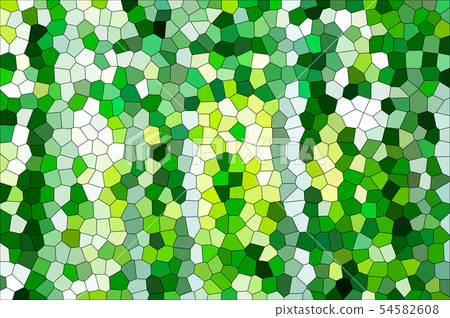 Stained glass green Stained glass green 54582608