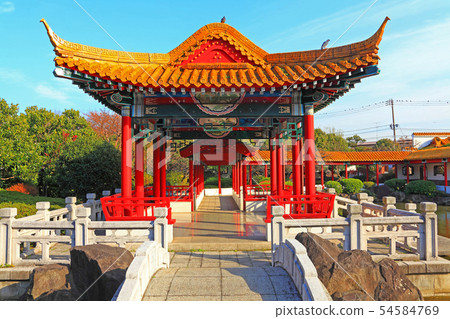 Vivid tower seen from the front Vivid tower seen from the front 54584769