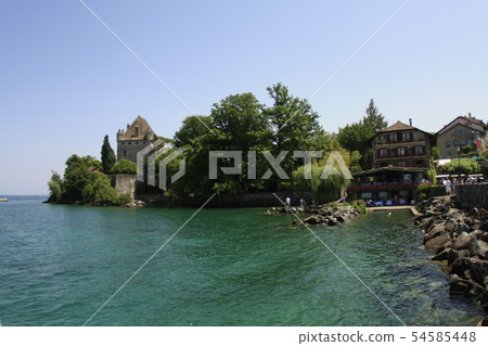 Lake Geneva, ferry 54585448