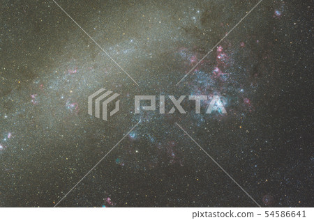 大麥哲倫和狼蛛星雲 大麥哲倫和狼蛛星雲 54586641