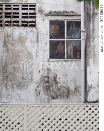 weathered grunge roadside concrete apartment wall weathered grunge roadside concrete apartment wall 54586656