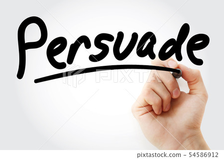 Persuade text with marker Persuade text with marker 54586912