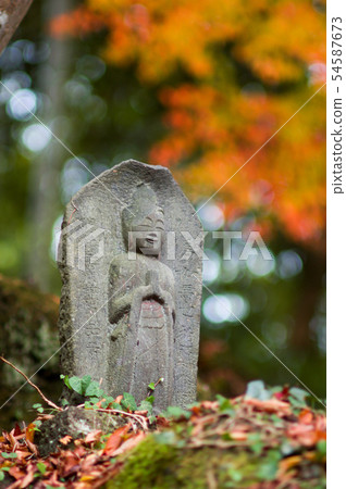 Stone Buddha smile 54587673