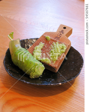 磨碎的芥末 54587681