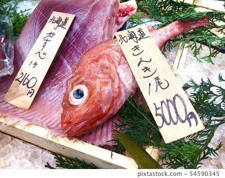 近畿(Kichiji)和Kasbe(Ai)兩旁有鮮魚店 近畿(Kichiji)和Kasbe(Ai)兩旁有鮮魚店 54590345