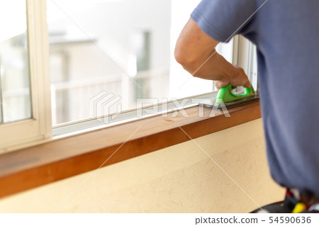 Japanese-style room reform DIY of the deteriorated window frame Japanese-style room reform DIY of the deteriorated window frame 54590636