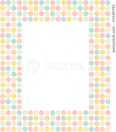 Big polka dot / pastel (frame) Big polka dot / pastel (frame) 54590791