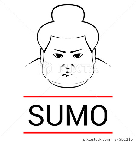 Japanese Sumo Wrestler 54591210