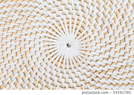 Circular straw surface. 54591760
