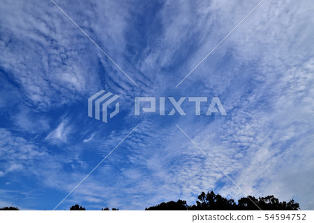 秋天天空比例雲 秋天天空比例雲 54594752