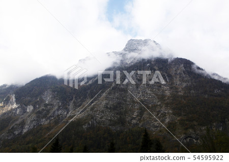 Austrian Alps, mountains, snow, clouds, nature, Austria 54595922