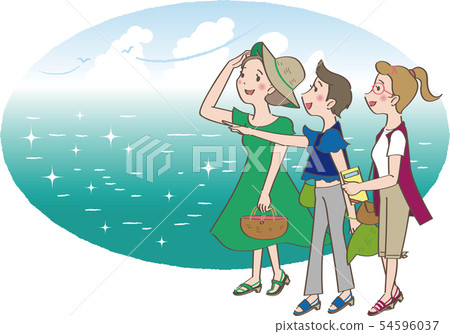Trip 6_ Women's Trip (Summer / Sea Background) 54596037