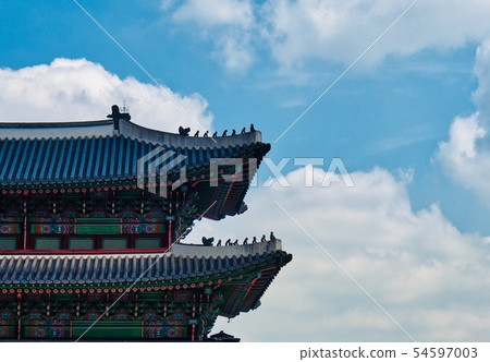 韓國傳統建築Gwanghwamun 韓國傳統建築Gwanghwamun 54597003