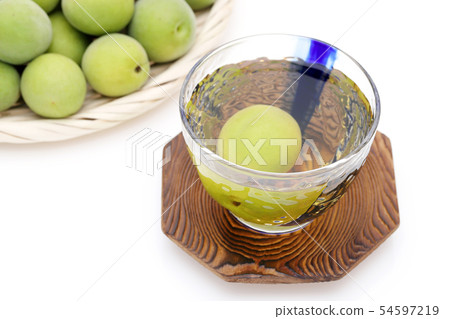 Plum juice plum wine 54597219