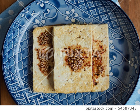 亞洲食品烤豆腐和調味醬油 54597345