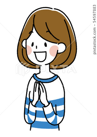 年輕的女士 年輕的女士 54597883