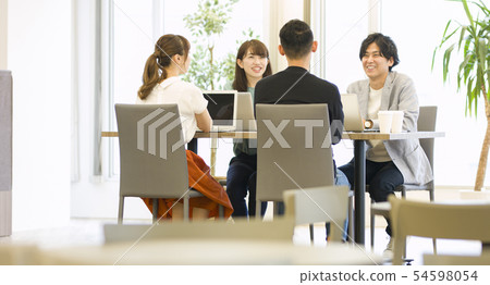Office casual meeting image Office casual meeting image 54598054