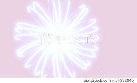 CG激光束照在一個環中 54598840