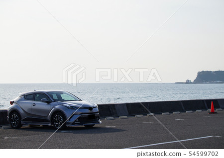 Sea and car 54599702