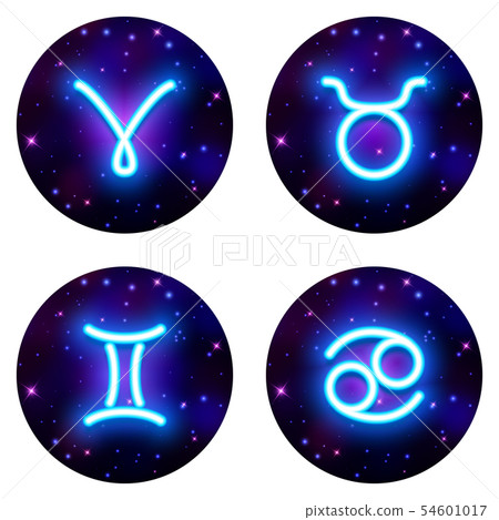 Aries, Taurus, Gemini, Cancer zodiac sign, 54601017