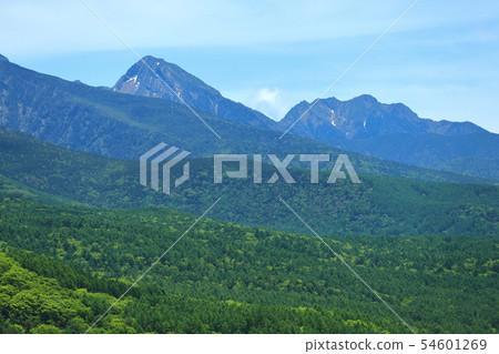 Yatsugatake of early summer Yatsugatake of early summer 54601269