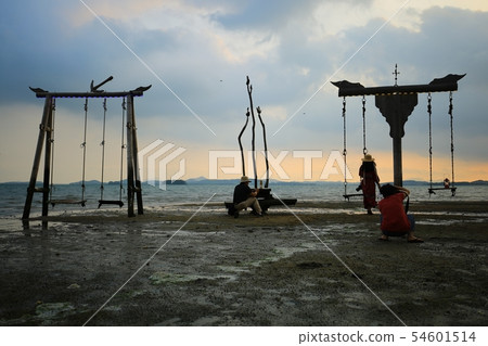 Memories of the beach, beach, sea scenery! 54601514