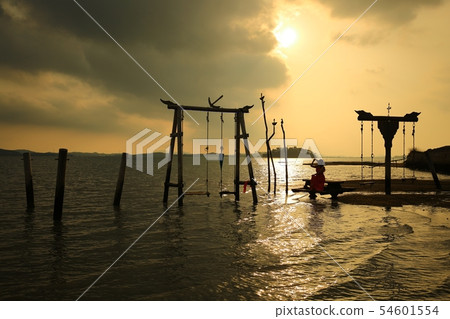 Memories of the beach, beach, sea scenery! 54601554