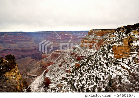 Snowy Grand Canyon 54601675
