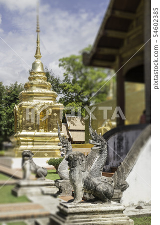 Wat Phra Singh Temple in Chang Mai, Thailand Wat Phra Singh Temple in Chang Mai, Thailand 54602385