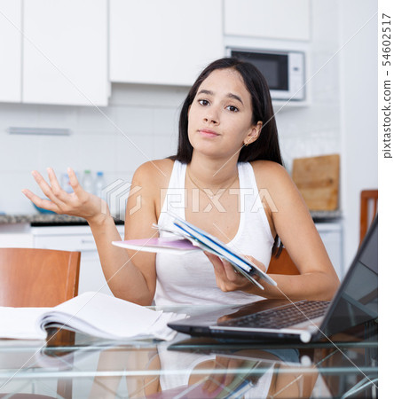 Bewildered young girl Bewildered young girl 54602517
