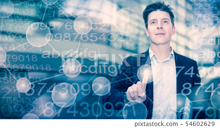 Advanced user of high modern technology 54602629