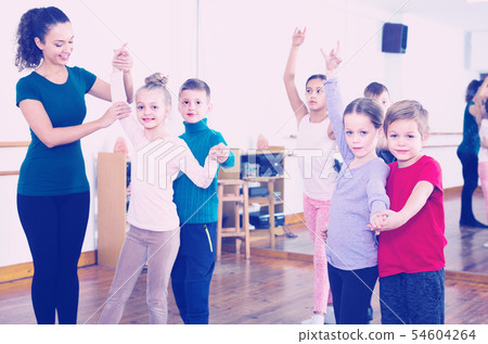 children dancing tango 54604264