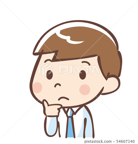 A man thinks 54607140