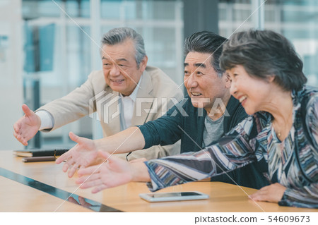 搖動 握手 商務 54609673