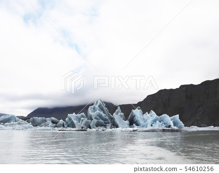 Glacier, Ice, New Zealand 54610256