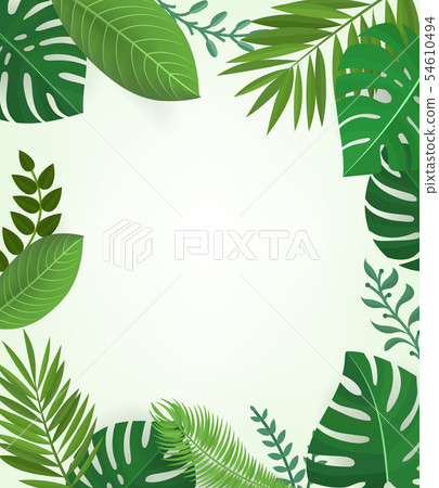 Floral background. Season vector frame with Floral background. Season vector frame with 54610494