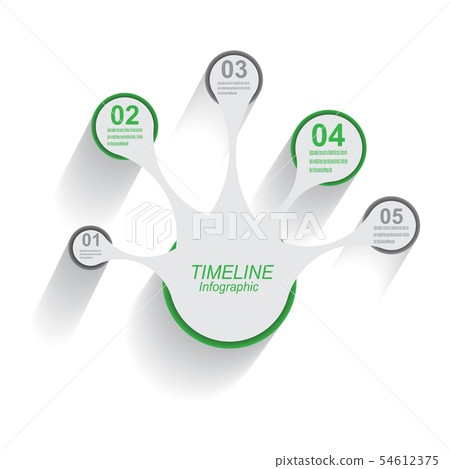 Time line Info-graphic design template. Time line Info-graphic design template. 54612375