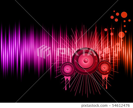 Disco club flyer. 54612476