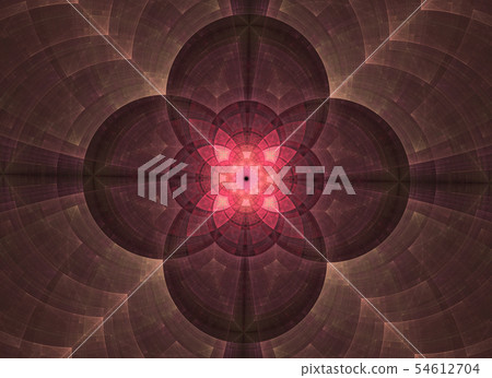 Kaleidoscope abstract sacred geometry. Ethnic 54612704