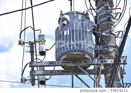 電線桿和電氣設備 54614211