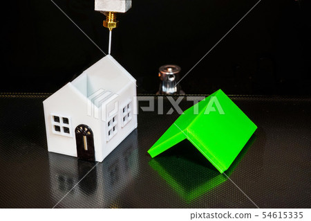 用3D打印機製作的房子 用3D打印機製作的房子 54615335