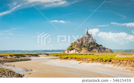 Mont Saint Michel tidal island 54615459