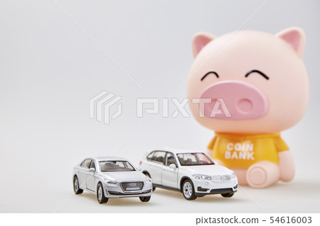 Car, model, miniature, toy, miniature, piggy bank 54616003