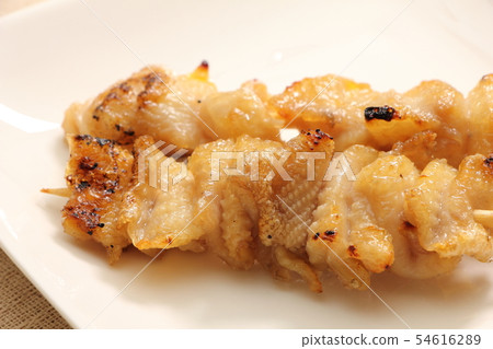 烤雞肉串(鹽烤) 烤雞肉串(鹽烤) 54616289