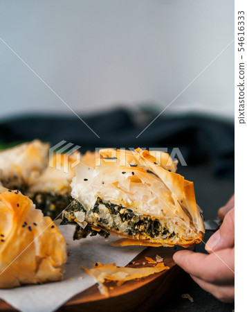 Vegan Spanakopita Spinach Pie 54616333