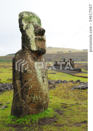 Easter Island Ahu Tongariki's Moai (Chile) Easter Island Ahu Tongariki's Moai (Chile) 54617567