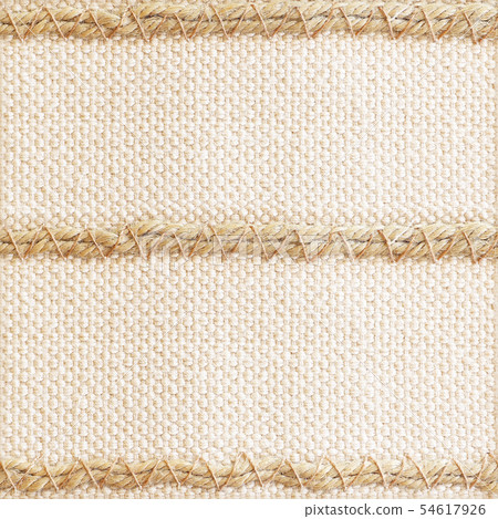 Natural linen fabric texture for the background. 54617926
